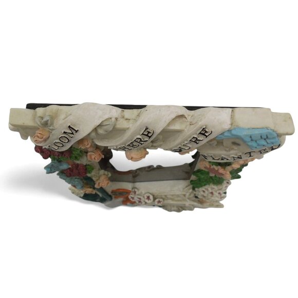 FLORAL Garden Photo Picture FRAME Resin 3D Bloom Where You're Planted - Picture 4 of 11